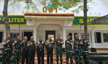 Danrem 061/SK sambut kunjungan Tim Pokja Staf Ahli Kasad,