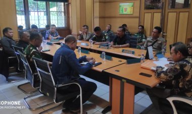Pelda Edi R Wakili Danramil 06-02/Bogor Selatan Hadiri Rapat Eksekusi Lahan di Kelurahan Cikaret Berjalan Lancar dan Kondusif