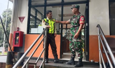 Babinsa Koramil 2205/Kalapanunggal Laksanakan Patroli di PT Star Energi Gunung Salak
