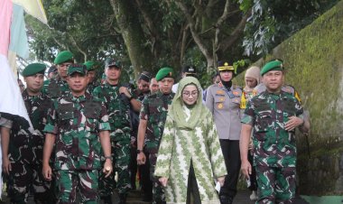 Dandim 0622/Kab Sukabumi Hadiri Kunjungan Kerja Panglima TNI Jenderal Agus Subiyanto ke Kodim 0607/Kota Sukabumi