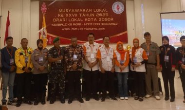 Danramil 06-06/Tanah Sareal Wakili Dandim 0606/KB Hadiri Musyawarah Lokal XXVII Tahun 2025 Orari Daerah Jawa Barat Lokal Kota Bogor
