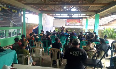 Danramil 2205/Kalapanunggal Gelar Pembekalan Wasbang dan Kebugaran untuk Ormas/OKP