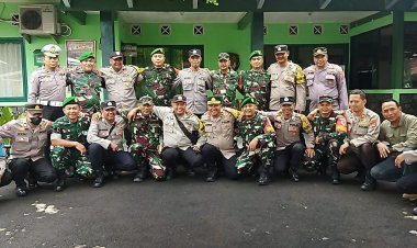 Perkuat sinergi dan koordinasi antar unsur pimpinan Muspika Bogor Tengah Gelar Apel Sinergitas di Makoramil 06-01/Bogor tengah