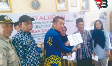 Pemdes Dantar Salurkan BLT DD Tahap 1 Tahun 2025 untuk 20 KPM