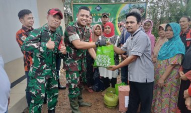 Dandim 0622/Kab. Sukabumi Resmikan Rutilahu di Kampung Babakan Garut, Lengkong