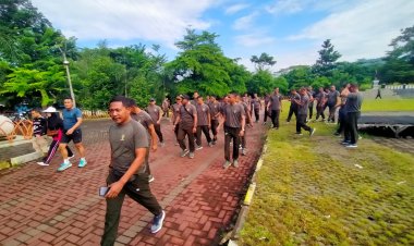 Menjaga Kebugaran, Dandim 0622 Kab. Sukabumi Himbau Prajurit Rutin Berolahraga