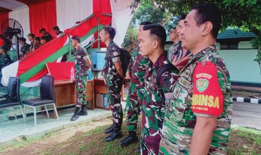 UPACARA PENUTUPAN PELATIHAN DASAR KEMILITERAN KOMPONEN CADANGAN 2025