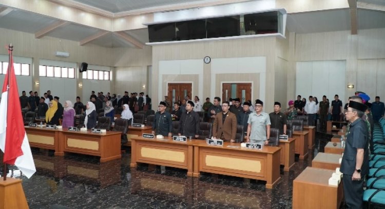 RAPAT PARIPURNA KE-3 DPRD KABUPATEN SUKABUMI Masa Jabatan 2024-2029