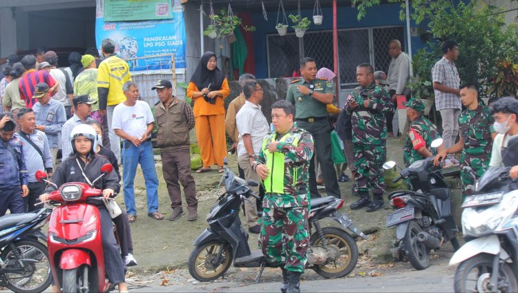 Dandim 0606/Kota Bogor Pantau Kelangkaan Gas LPG 3 Kg di Wilayah Baranangsiang