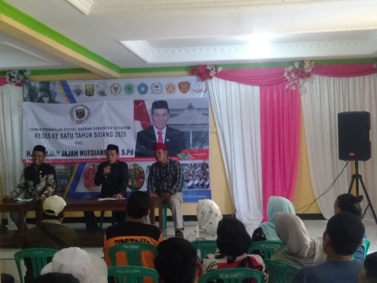 Anggota DPRD Kabupaten Sukabumi H. Junajah Jajah Nurdiansyah, S.Pd Serap Aspirasi Warga Citepus dalam Reses Pertama Tahun 2025