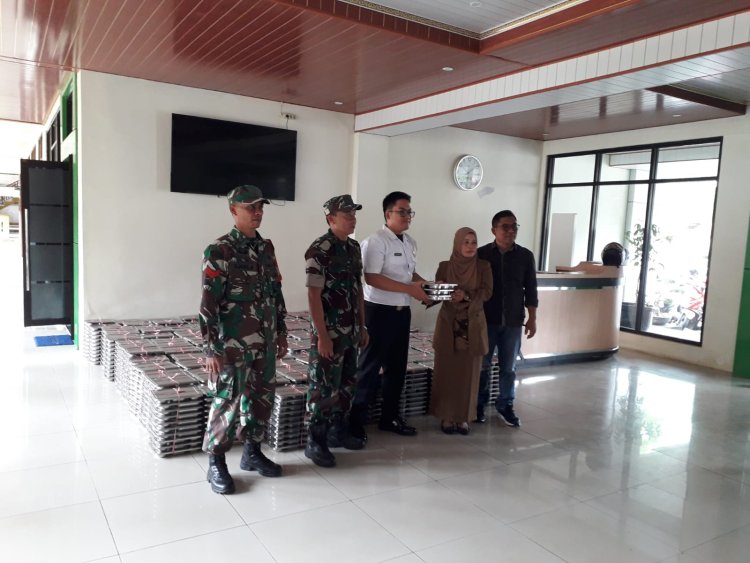 Babinsa Koramil 2213/Jampangkulon Gelar Launching Program Makan Bergizi di SMANJAK