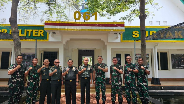 Danrem 061/SK sambut kunjungan Tim Pokja Staf Ahli Kasad,