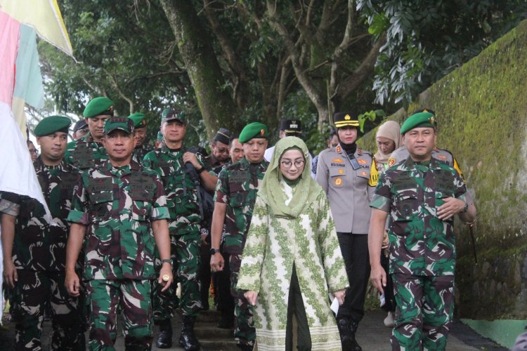 Dandim 0622/Kab Sukabumi Hadiri Kunjungan Kerja Panglima TNI Jenderal Agus Subiyanto ke Kodim 0607/Kota Sukabumi