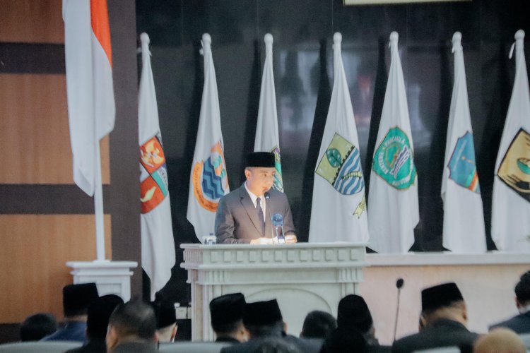 Dedie Rachim Hadiri Sertijab Gubernur Jawa Barat di Bandung