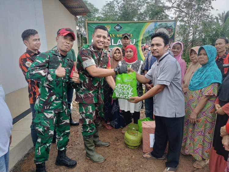 Dandim 0622/Kab. Sukabumi Resmikan Rutilahu di Kampung Babakan Garut, Lengkong