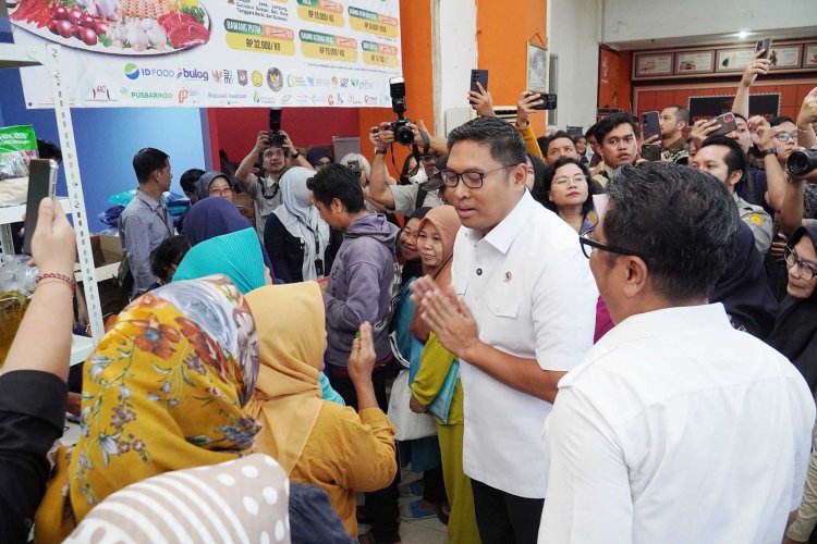 Wamentan Pastikan Stok Lima Bahan Pokok di Kota Bogor Tercukupi