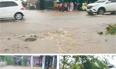 90 Rumah Terendam Banjir, Diduga Dampak Pembangunan RS. Urip Sumoharjo Pesawaran