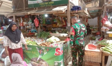 BABINSA KORAMIL 2214/SURADE MONITORING PERSIAPAN DAPUR MAKAN BERGIZI