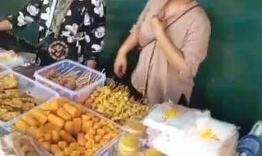 Pusat takjil Bangbarung, Bogor, ramai dikunjungi warga, mie glosor jadi favorit