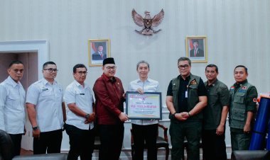 Pemkot Bogor Terima Bantuan dari BNPB dan DPR RI