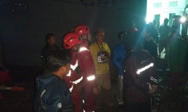 Palabuhanratu Dikepung Banjir Akibat Hujan Deras Pada Kamis Malam