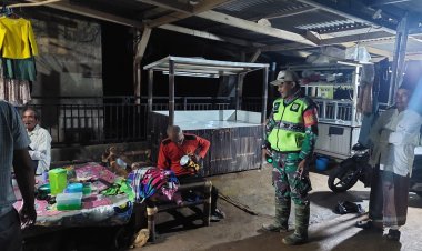 Babinsa Koramil 2214/Surade Laksanakan Komsos di Desa Citanglar