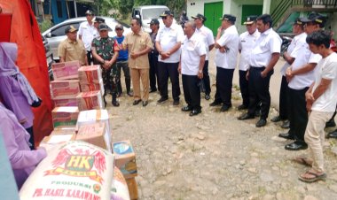 DPC PEPABRI  kab. Bogor  bersama kabiro media Rilisberita.com Tanggap Bencana di Kp.wangun Kabupaten Bogor