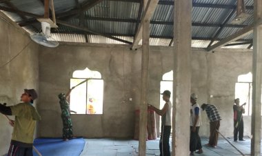 BABINSA KORAMIL 2212/TEGALBULEUD GELAR KARYA BHAKTI BERSAMA WARGA