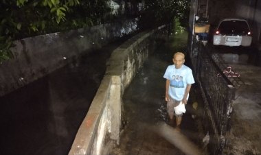 Luapan Debit Air Situ Bahar Genangi Jalan dan Rumah Warga