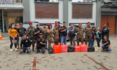 Ormas Grip Jaya PAC Bogor Timur dan Ranting Bagikan Takjil di Bulan Ramadhan