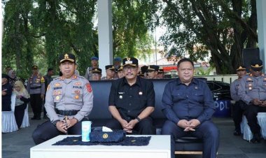 Apel Kesiapan Operasi Ketupat Lodaya 2025 Digelar di Palabuhanratu