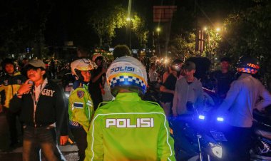 Puluhan Muda-Mudi Terciduk Minum Miras dalam Patroli Gabungan