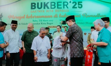 Toleransi di Kota Bogor, Vihara Dhanagun Berbagi Kebahagiaan dengan Anak-anak Disabilitas