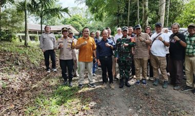 Danramil 2207/Jampang Tengah Dampingi Kunjungan Kerja Menteri Lingkungan Hidup