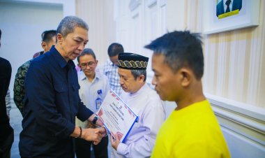 16 Warga Kota Bogor Terima Santunan Korban Bencana Alam