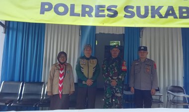 Babinsa Koramil 2204/Cikidang Laksanakan Pengamanan Idul Fitri di Pos Gatur Letter S