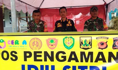 TNI, Polri, dan Satpol-PP Bersinergi Amankan Arus Mudik Jelang Idul Fitri di Kalapanunggal