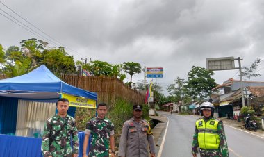 GIAT PENGAMANAN IDUL FITRI 2025 DI JALUR WALURAN-KIARADUA