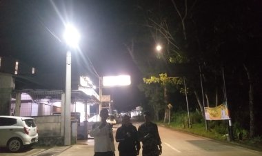 Pengamanan Aman oleh Serma Sutikno, Anggota Koramil 2211/Sagaranten bersama Polsek Sagaranten dan DLAJ