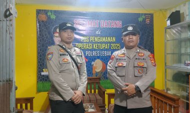 Pengamanan Malam Takbiran di Pospam Tanjung Panto Berjalan Lancar