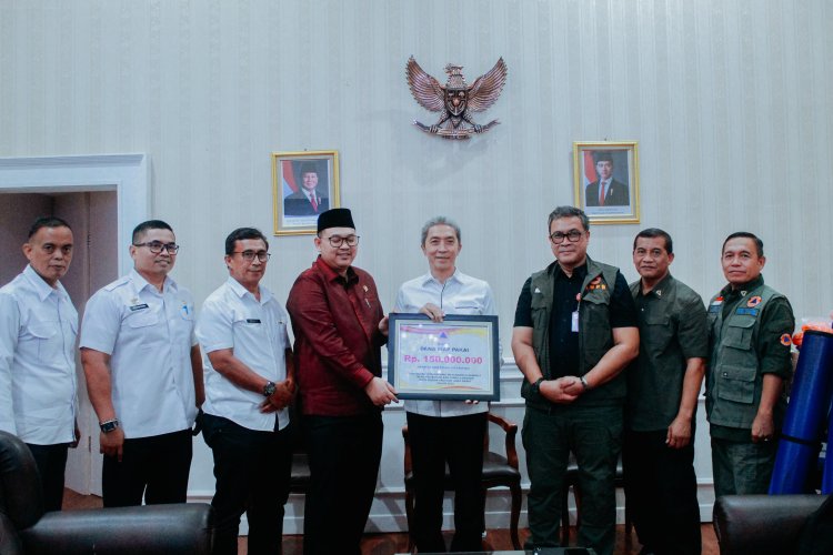 Pemkot Bogor Terima Bantuan dari BNPB dan DPR RI