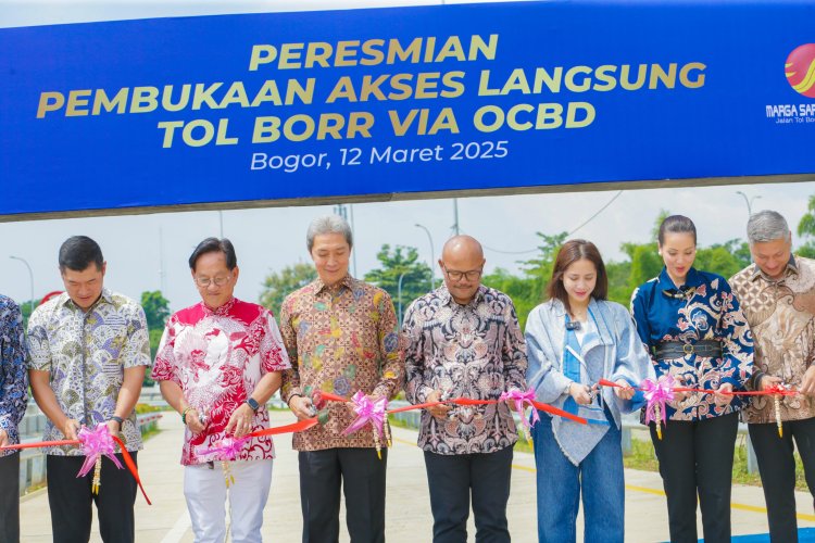 Akses Langsung ke Tol BORR Melalui OCBD Resmi Dibuka