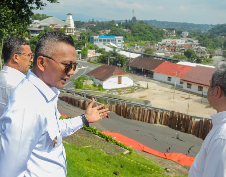 BTP dan Konsultan Kaji Jalan Amblas Batutulis Selama Dua Hari