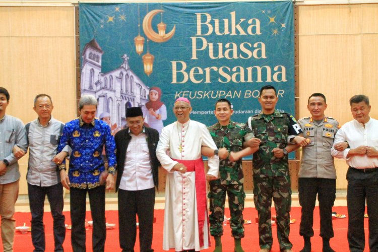 Buka Puasa di Gereja Katedral, Kemenag Apresiasi Toleransi di Kota Bogor