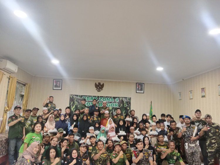 Ormas BBRP Zona 4 Santuni 150 Anak Yatim di Bulan Suci Ramadhan
