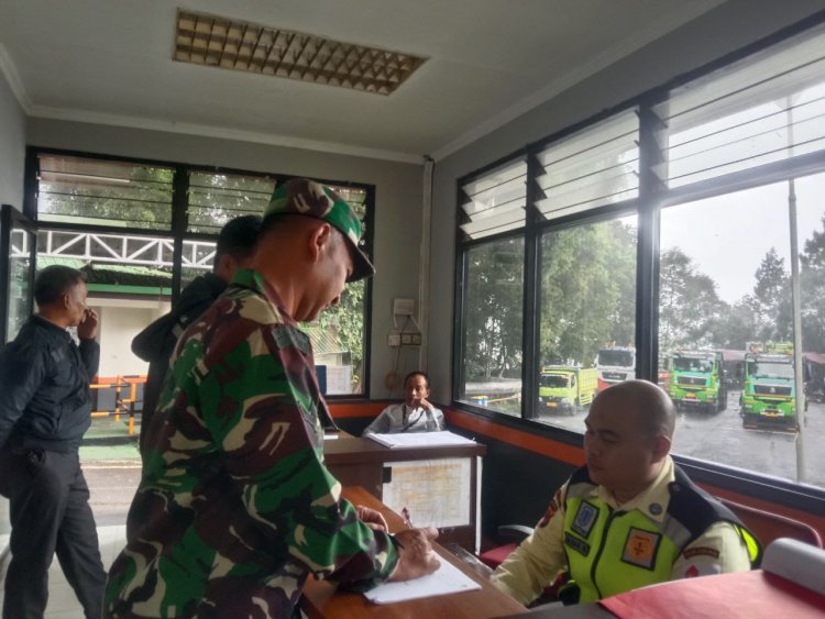 Babinsa Koramil 2205/Kalapanunggal Laksanakan Patroli di PT Star Energy Geothermal Salak