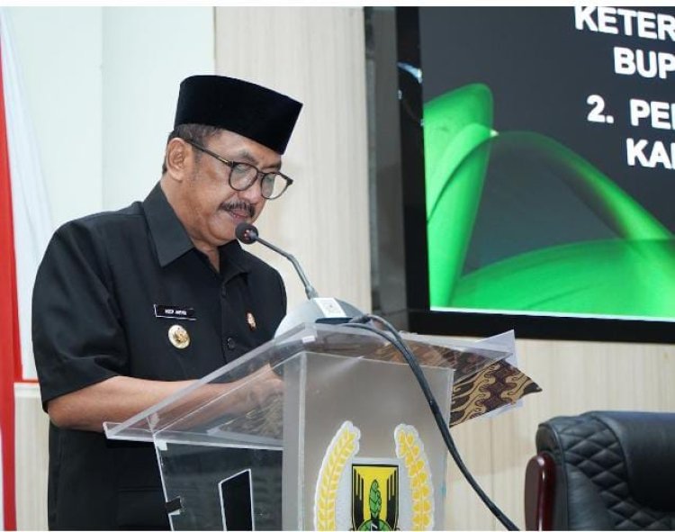 RAPAT PARIPURNA KE-9 DPRD KABUPATEN SUKABUMI BAHAS LKPJ BUPATI 2024 DAN RANCANGAN AWAL RPJMD 2025-2029