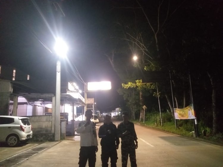 Pengamanan Aman oleh Serma Sutikno, Anggota Koramil 2211/Sagaranten bersama Polsek Sagaranten dan DLAJ