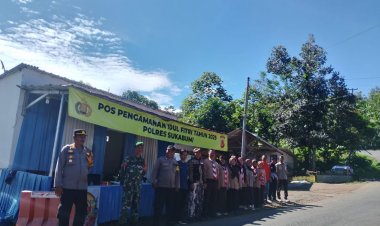 Babinsa Koramil 2204/Cikidang Laksanakan Pengamanan Arus Mudik Idul Fitri 2025