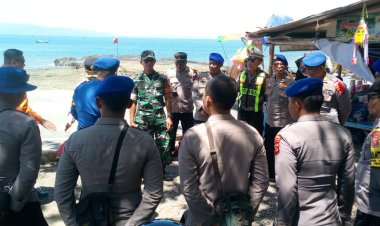 Danramil 2201/Cisolok: Gerak Cepat Tangani Kejadian Laka Laut di Pantai Karang Hawu